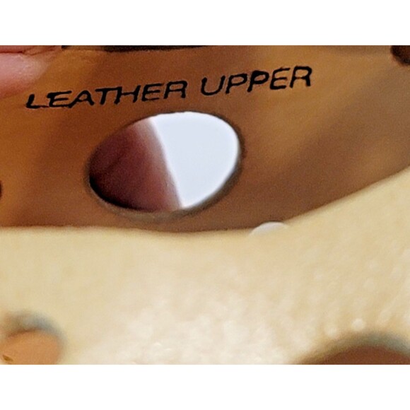 L.A.M.B. Tan High Heel Leather Strappy Sandals by Gwen Stefani sz 5.5 - Picture 10 of 14